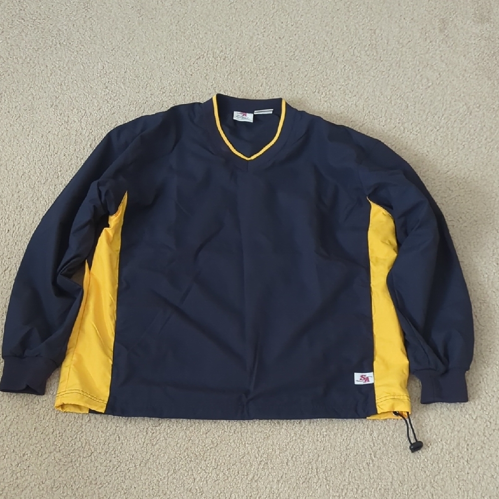 Navy and Yellow Lightweight Jacket